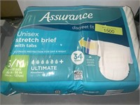 Assurance unisex stretch briefs