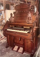 Walnut Organ c.1880