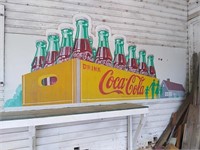 Handpainted Coca Cola Sign - 12ft+ wide - Jack