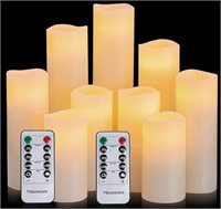 Hausware Flameless Candles Battery Operated