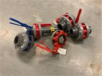 Lot of Large Water Valves
