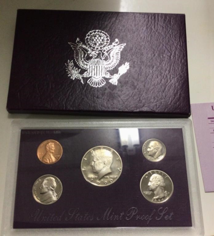 1990 US mint proof set