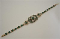 Custom Emerald Bracelet