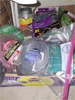 TRIMMER CORD AND DRYER VENT ITEMS