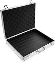 $45 14.5inch Metal Briefcase with Foam