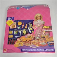 NIB Mattel Barbie Barbecue Fun Fixin Set 67431-91