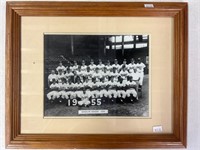 1955 Brooklyn Dodgers photograph