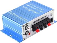 4-Ch Mini Car Audio Amp FM/USB/SD
