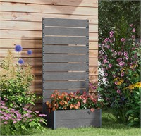 $106 Outsunny Trellis Planter for Climbing Plants,