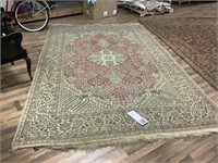 Two Oriental Rugs - One Made In Italy