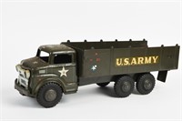 1950'S LUMAR U.S. ARMY TIN LITHO TRUCK