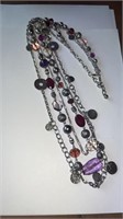 Premier Designs Purple Necklace