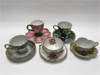6 cup and saucer sets