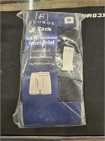 6pk george boxer briefs size M (display area)