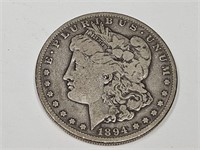 1894 S Morgan Silver Dollar Coin