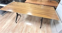 KIMBALL 72" FRENCH WALNUT TABLE