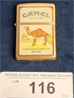 ZIPPO Lighter Camel Cig. Turkish Blend