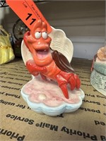 SEBASTIAN THE CRAB LITTLE MERMAID FIGURINE