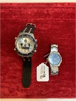 (2) Men's Wrist Watches