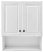 23.1 in. White Rectangular Medicine Cabinet