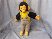 Atlanta Novelty stuffed monkey as is
