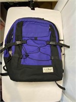 #3 LL BEAN Backpack Purple/Black