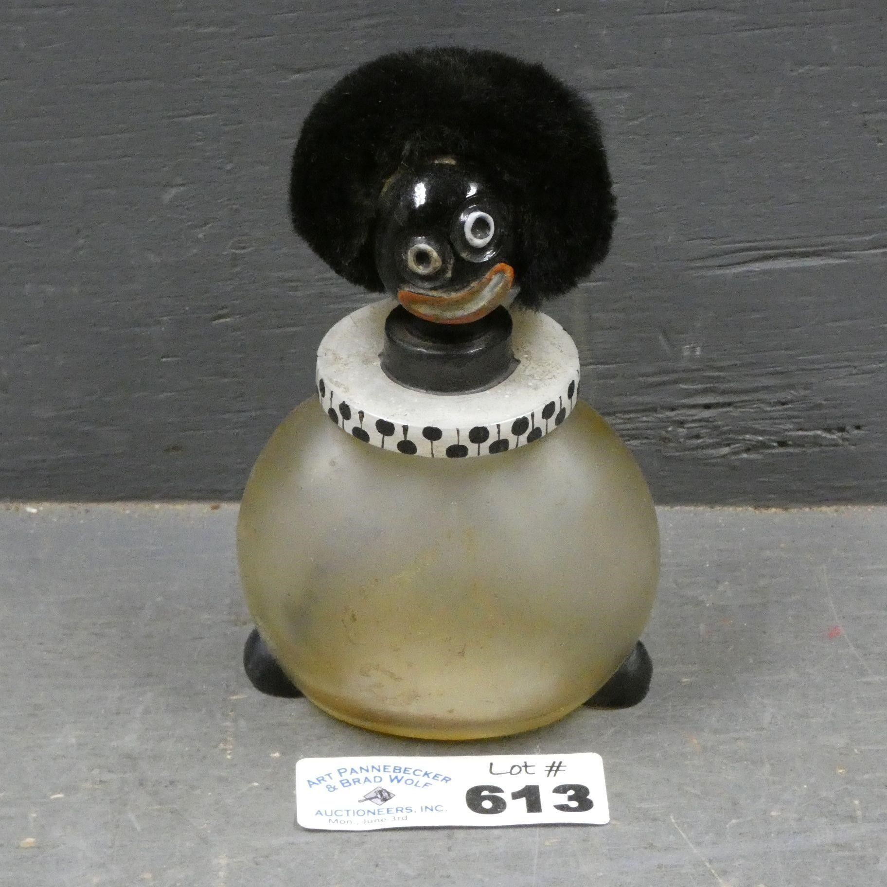 Unusual Golliwog Perfume Bottle