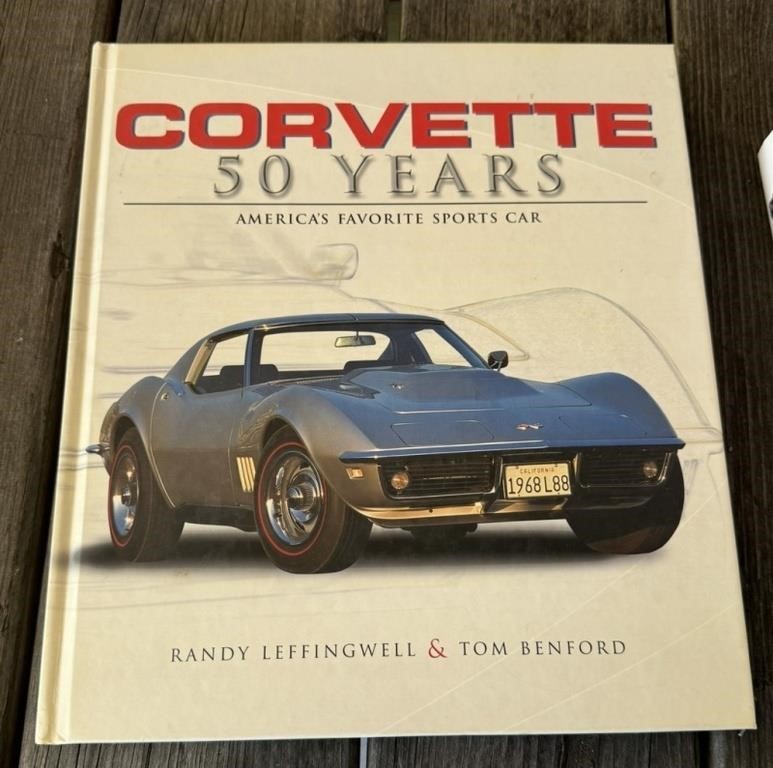 Corvette Coffee Table Book