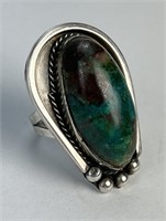 Massive Native American Turquoise Ring