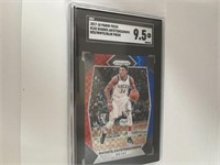 2017-18 Prizm RWB Giannis Antetokounmpo SGC 9.5