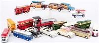Lot Diecast Vintage Cars Busses Pepsi Trucks