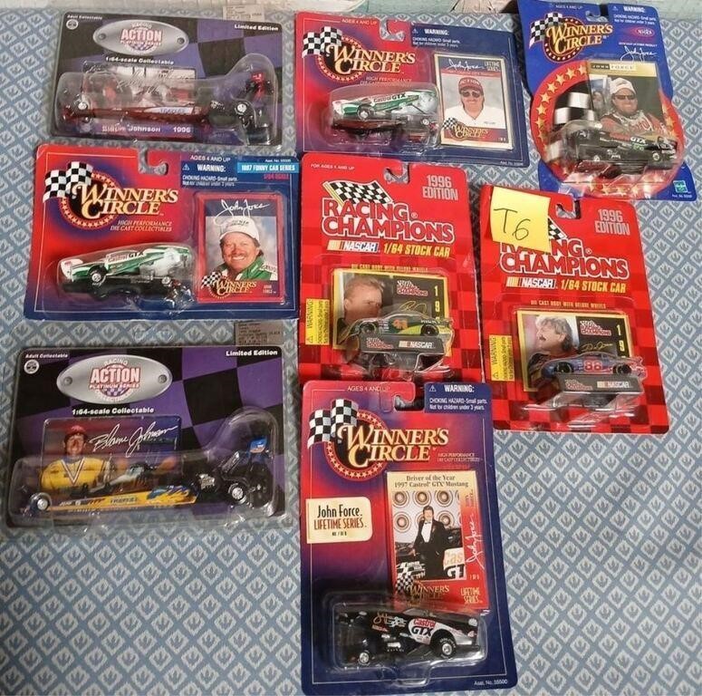 11 - LOT OF COLLECTIBLE RACE CARS (T6)