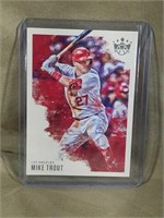 2020 Diamond Kings Mike Trout Baseball Card