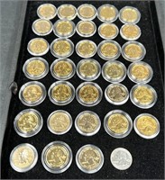 Gold-Clad State Quarters 1999-2003 Uncirculated