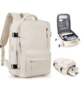 TAN COLOURED BACKPACK WITH LAPTOP SLOT