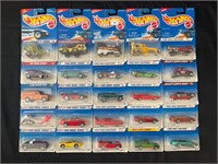 25 - Hot Wheels cars