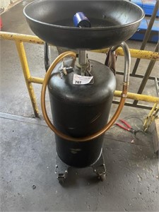 Portable 20 Gallon Waste Oil Drainer