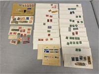 25 Envelopes Of Vintage Stamps