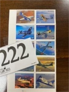 AVIATION  10PC STAMPS