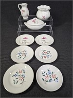 10 Pieces Of Children's Vintage China