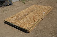 (11) Assorted Plywood & OSB 1/4"-3/4" 4Ft X 8Ft