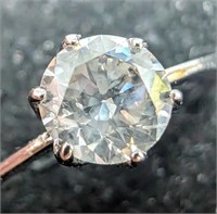 $4200 14K  1.52G Natural Diamond 0.75Ct Ring