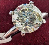 $5800 14K  2.5G Lan Diamond 1.6Ct Ring