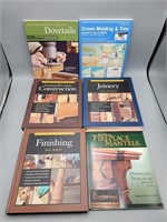 Wood Working Books Lot