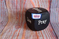 Live Laugh Love Pray Dice or Die only one Large