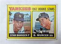 Topps Yankees 1967 Rookie Stars Murcer Bahnsen #93