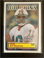 1983 TOPPS NFL FOOTBALL "DON STROCK" NO. 321 PIC