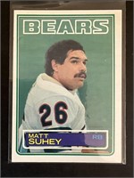 1983 TOPPS NFL FOOTBALL "MATT SUHEY" NO. 39 PICT