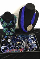 Blue Fashion Jewelry