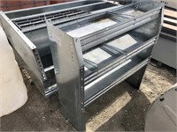 Metal Tool & Parts Cabinet Shelving For Cargo Van
